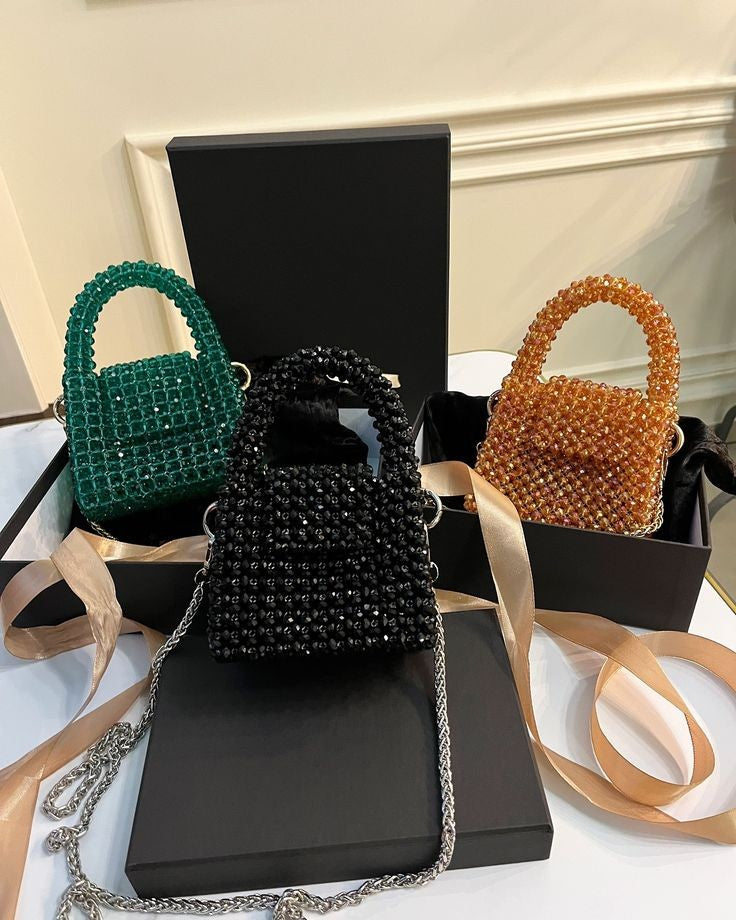 Sparkling Crystal Handbag