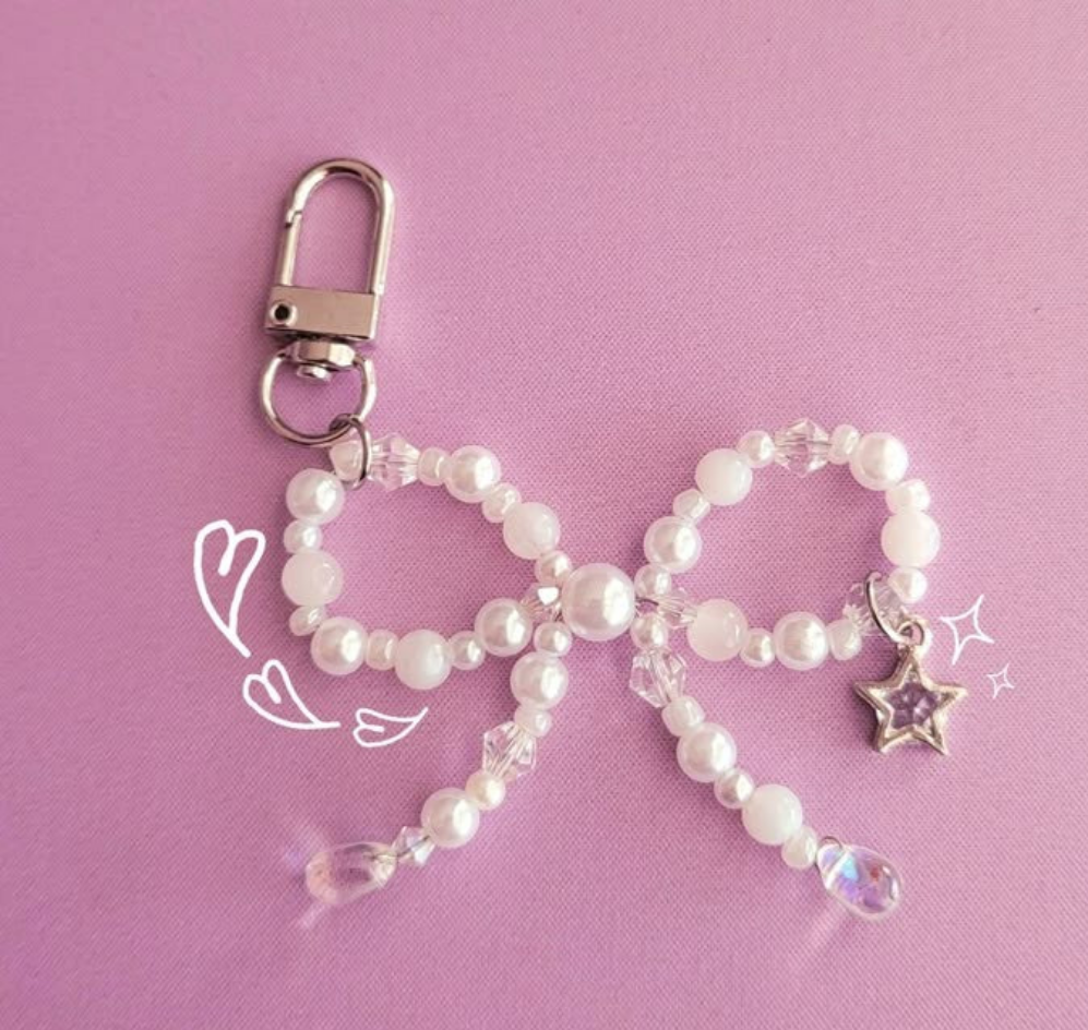Pearlescent Swirl Charm