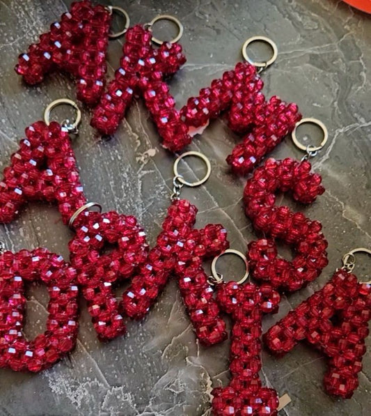 RED CRYSTALS CHARMS
