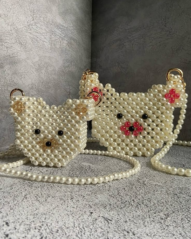 Pearl Bear Bag (large)