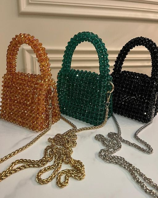 Sparkling Crystal Handbag